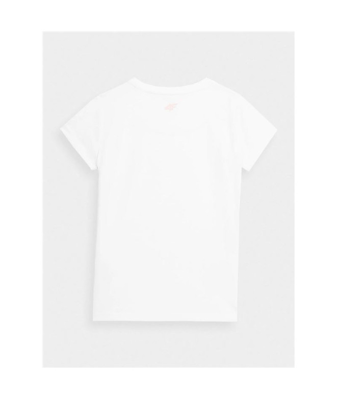 T-shirt 4F JTSD005 Girl blanc