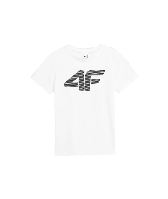 T-shirt 4F branco Rapaz