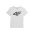 T-shirt 4F cinzento Rapaz