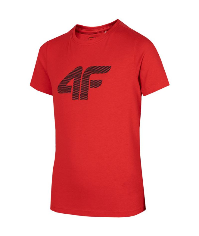 T-shirt 4F Mélange Rouge Garçon