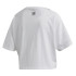 Camiseta adidas Grande logótipo branco Mulher