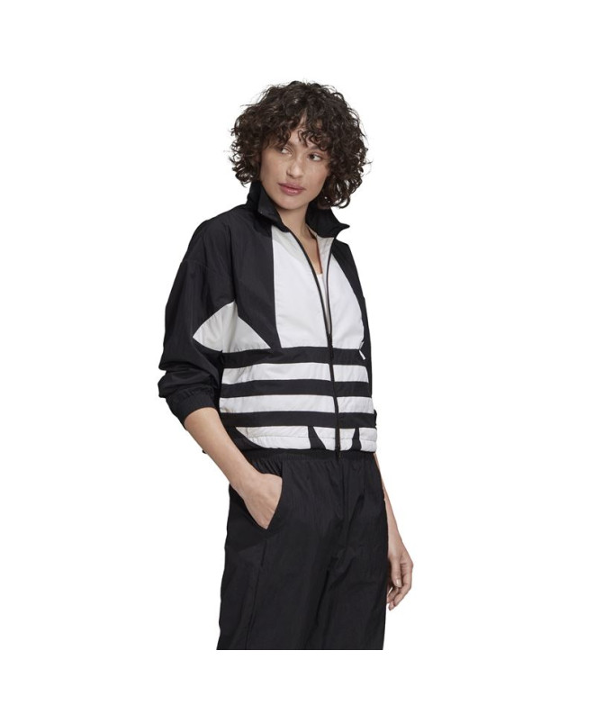 Chaqueta adidas Big Trefoil negro Mujer