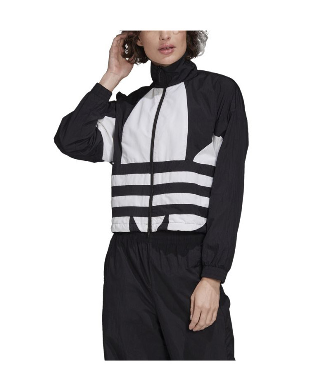Chaqueta adidas Big Trefoil negro Mujer