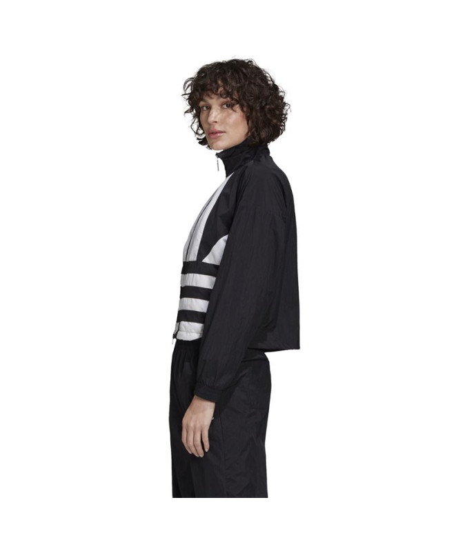 Chaqueta adidas Big Trefoil negro Mujer