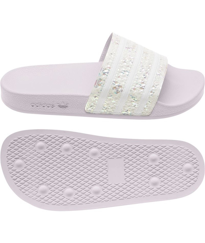 Tongs adidas Adilette rose Femme