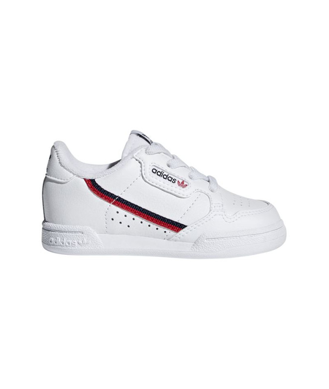 Chaussures adidas Continental 80 blanc/rouge Chaussures pour garçons