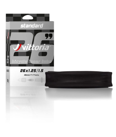 Camera Vittoria Standard 700x20/28C Presta 48mm RVC