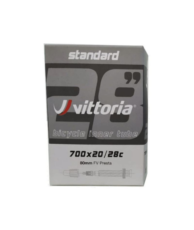 Câmara standard Vittoria 700x20/28C Presta 80mm