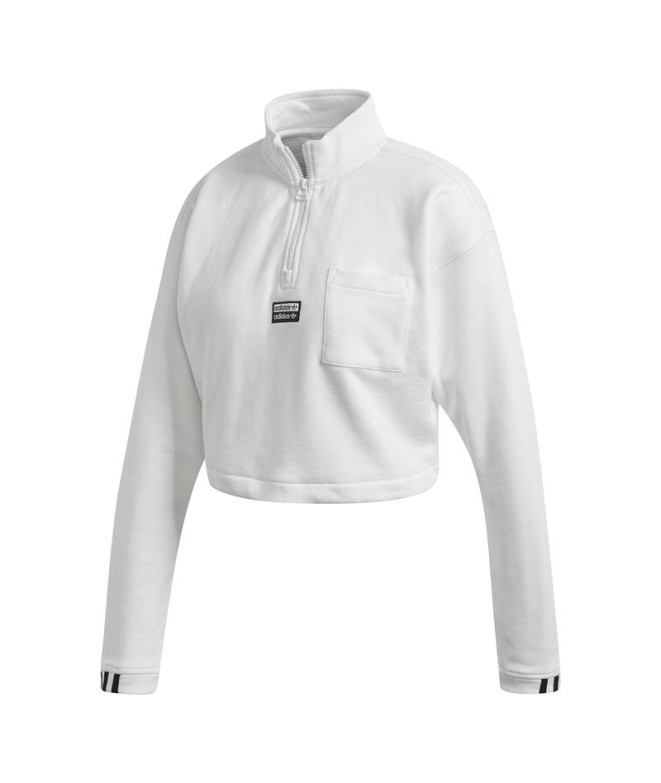 Moletom adidas Suor Branco Mulher