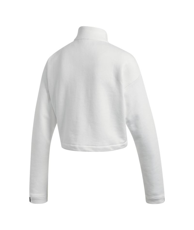 Moletom adidas Suor Branco Mulher