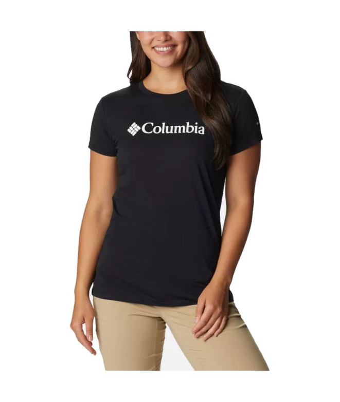 Camiseta Columbia Trek™ Graphic Negro Mujer