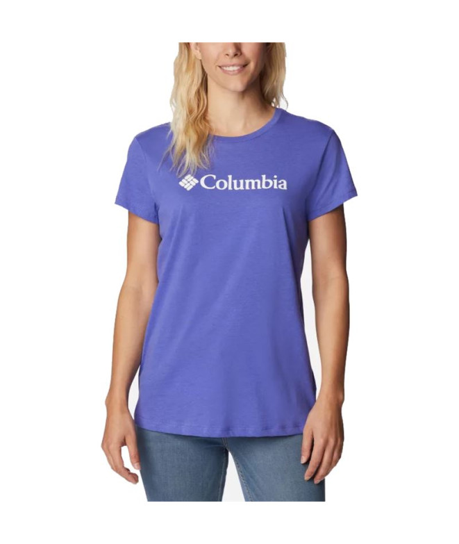 Columbia Trek™ Graphic Top de montanha para mulher Púrpura