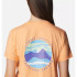 Camiseta de Trail Columbia Sun Trek™ Graphic II Laranja Mulher