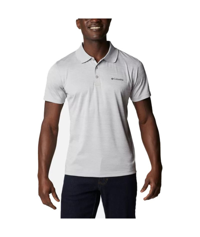 Polo Columbia Zero Rules™ Homem Cinzento