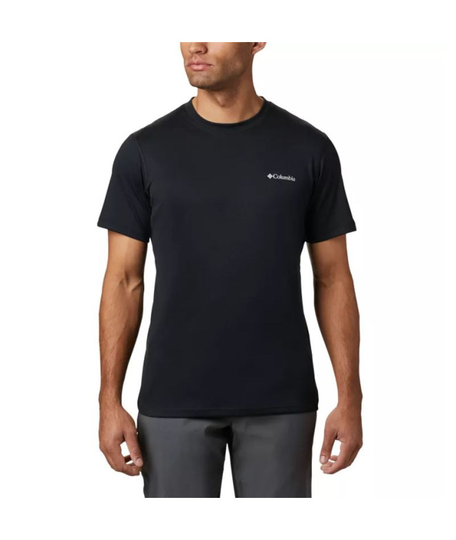 Camiseta técnica Columbia Zero Rules™ Short Sleeve Negro Hombre