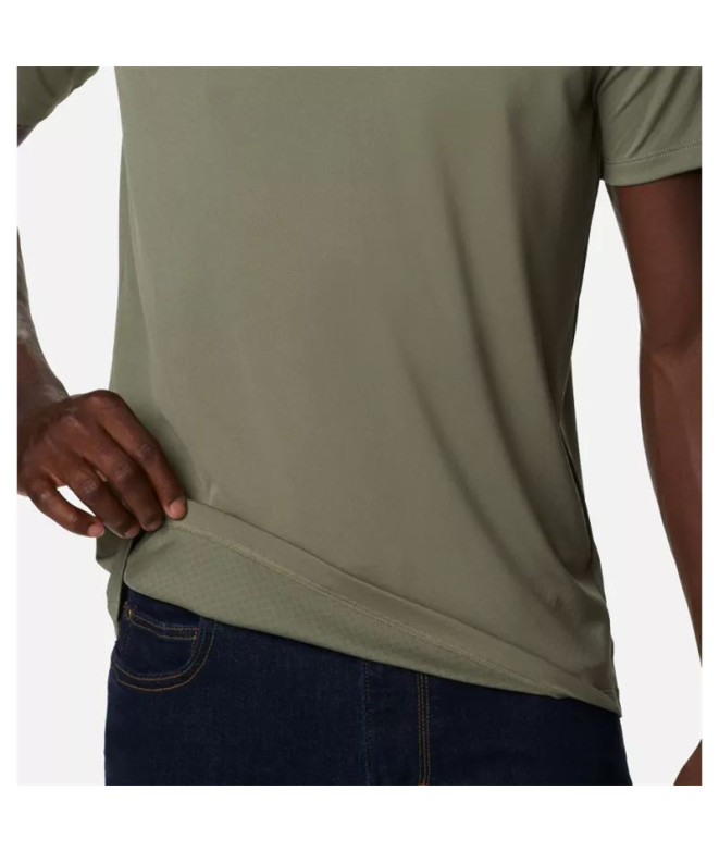 Camiseta columbia Zero Rules™ manga curta verde...