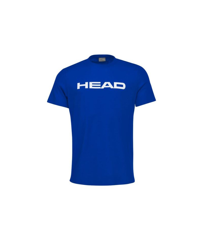 T-Shirt de ténis Head Club Basic Men Royal