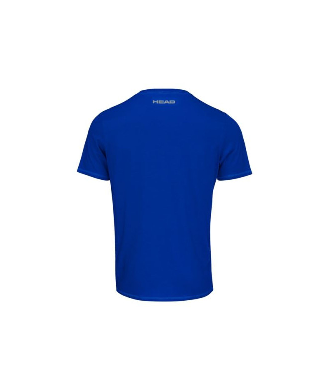 Tennis Shirt Head Club Basic Men's Royal