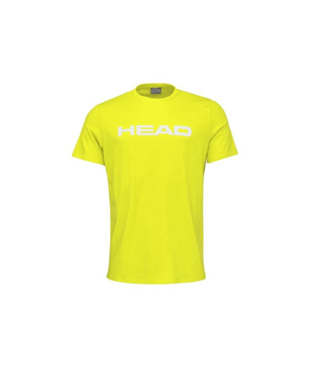 Chemise de tennis Head Club Basic Hommes Jaune Chemise de tennis Head Club Basic Hommes Jaune
