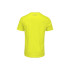 Camiseta de Tenis Head Club Basic Hombre Amarillo