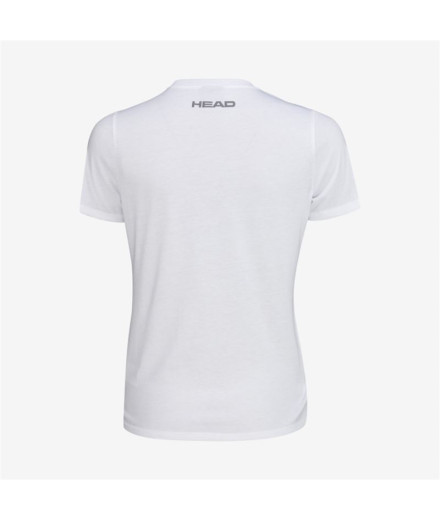 Head Club Basics Top de tennis pour femmes Blanc 2