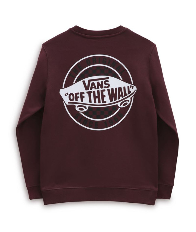 Sweatshirt Vans Otw Og 66 Crew-B Garnet Rapazes