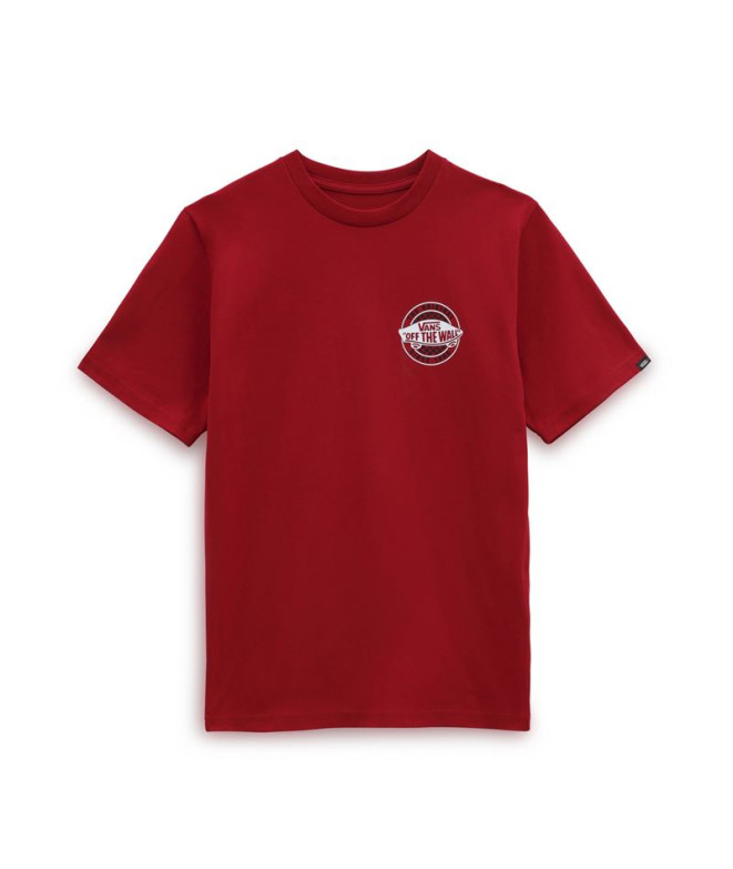 Camiseta Vans Otw Og 66-B Rojo Niño