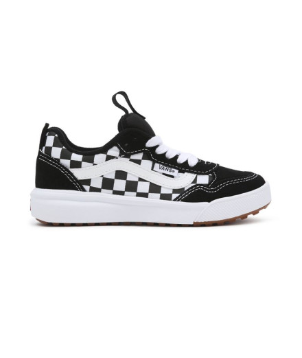 Zapatillas Vans Yt Range Exp (Checkerboard) Negro Niño