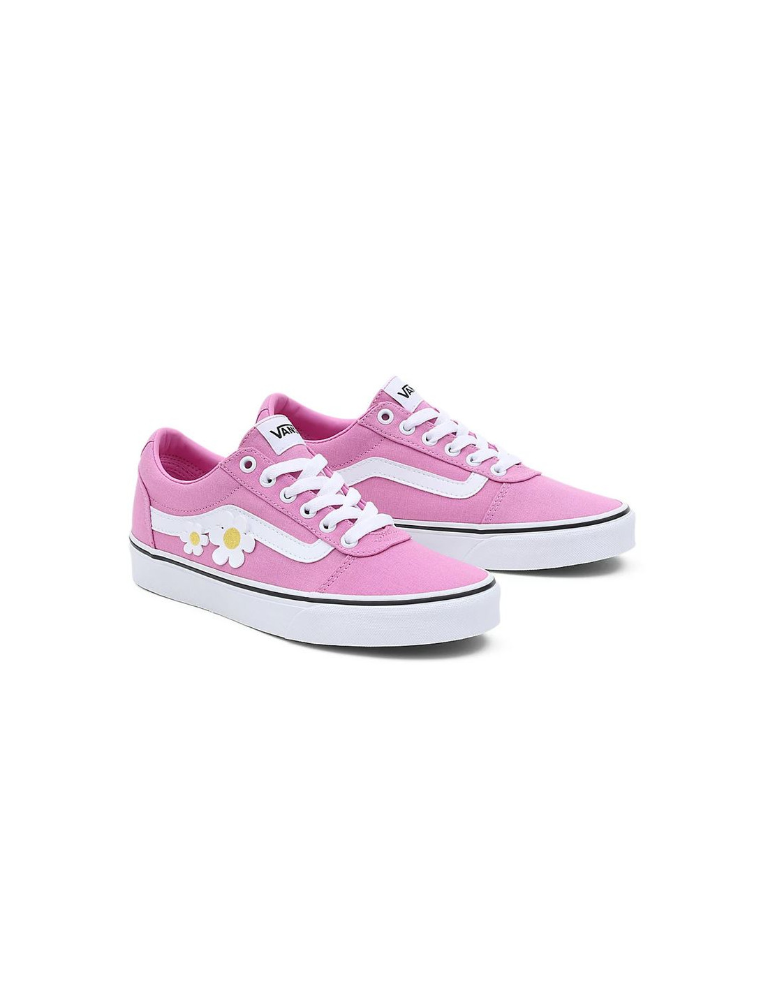 Chaussure vans outlet femme rose