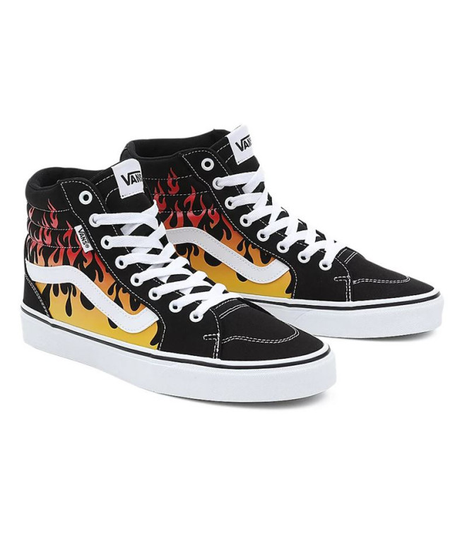 Zapatillas Vans Mn Filmore Hi Negro Hombre