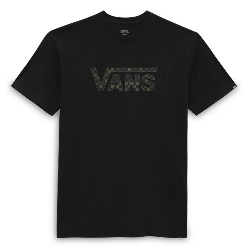 Camisa vans hombre best sale negro