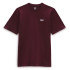 T-shirt Vans Mini Script-B Brgdy Granate Homme