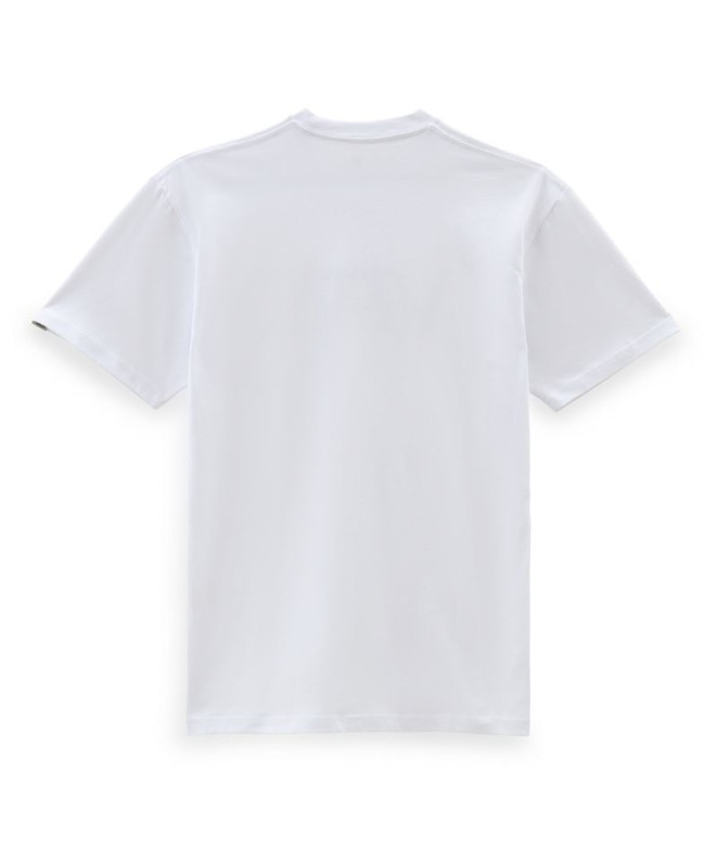 T-Shirt Vans Classic Vans Tee-B Whtbl Blanc Hommes