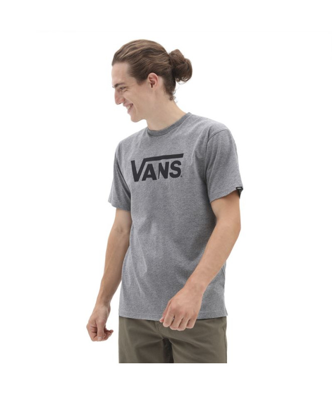 Camiseta Vans Classic Vans Tee-B Whtbl Cinza Homem