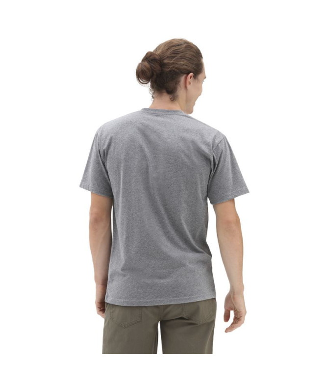 T-shirt Vans Classic Vans Tee-B Whtbl Gris Homme