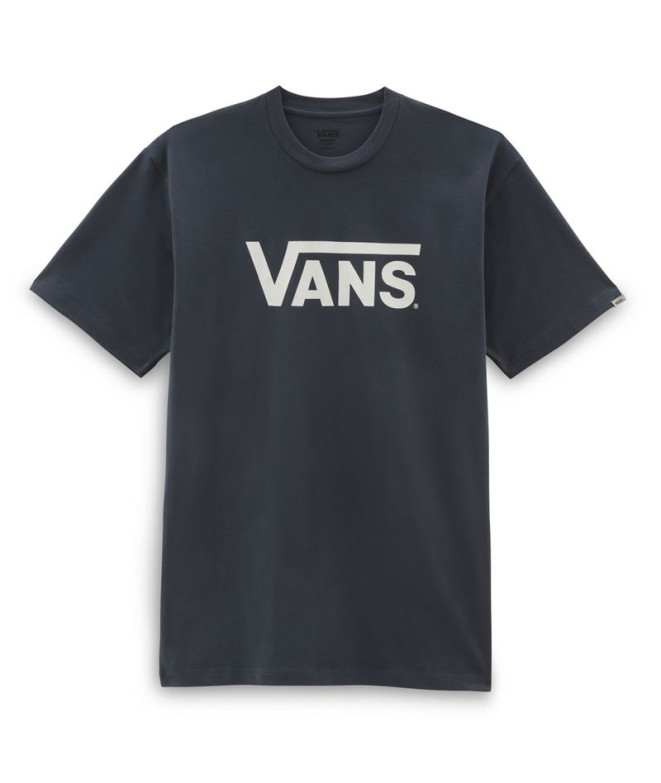 Camiseta Vans Classic Vans Tee-B Mdblu Negro Hombre