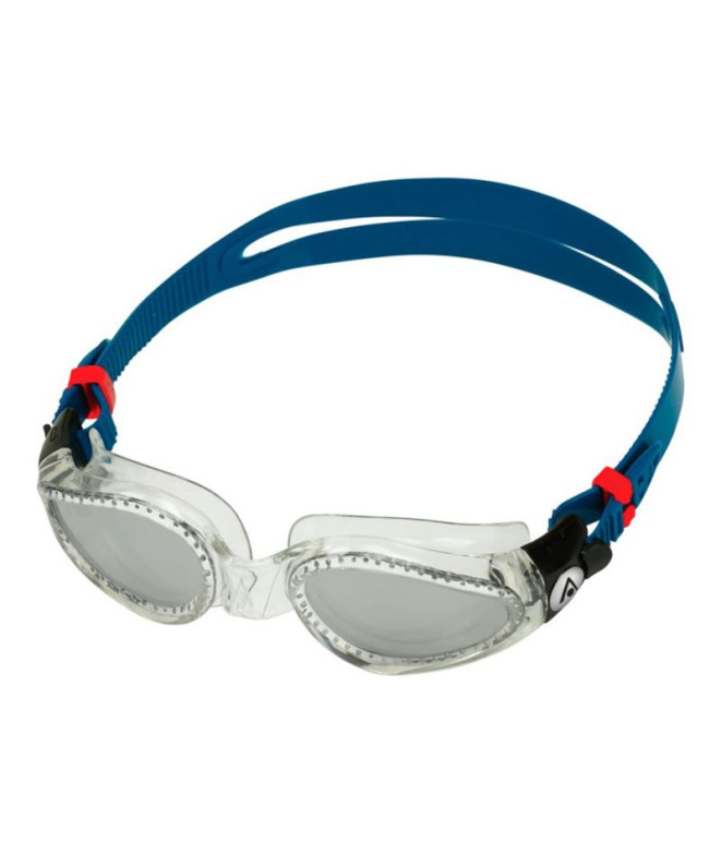 Óculos de natação Aqua Sphere Kaiman Transparent Lenses Mirror Silver
