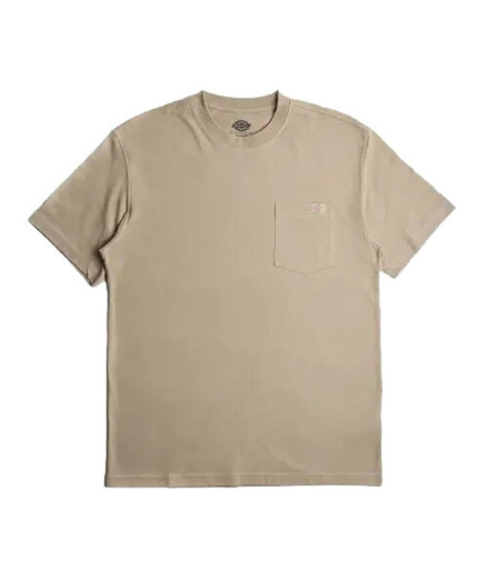 Camiseta Dickies Porterdale Beige Hombre