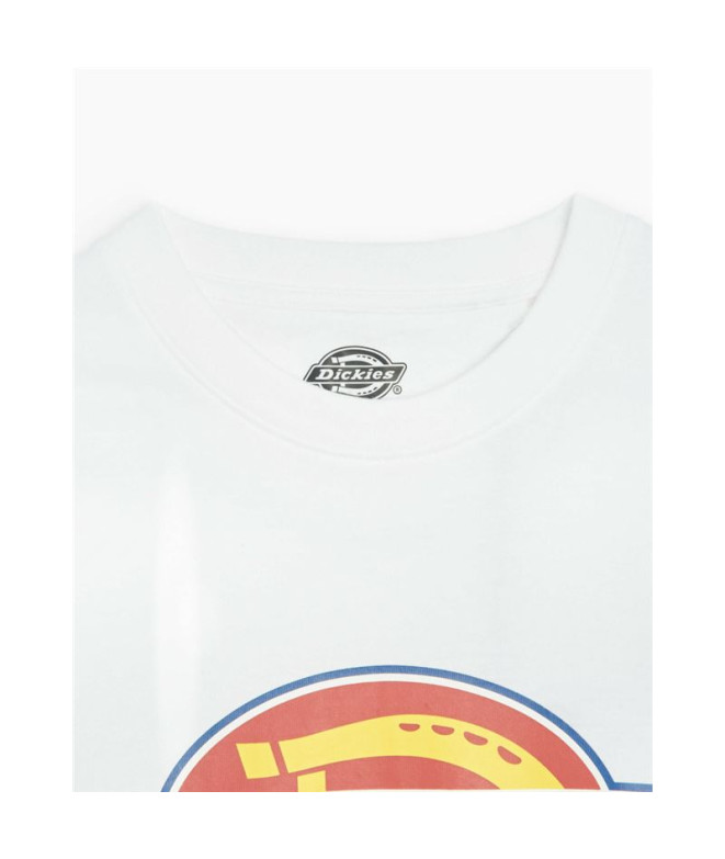 T-shirt Dickies Logo Icône Blanc Homme