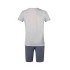 Conjunto Kappa Grugliasco Off Girl Cinzento
