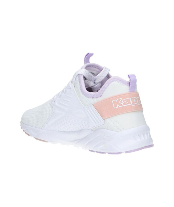 Sapatilhas Kappa San Puerto Lace Branco Infantil