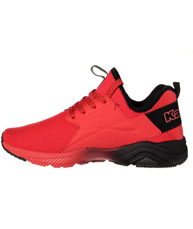 Sapatilhas Kappa Saint Port Vermelho Preto Homem