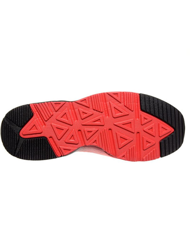 Zapatillas Kappa San Puerto  Rojo Negro Hombre