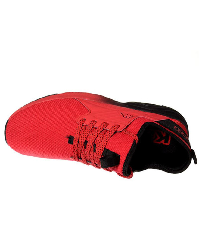 Chaussures Kappa Saint Port Rouge Noir Homme