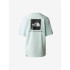 T-shirt The North Face Relaxed Redbox Femmes Bleu