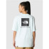 T-shirt The North Face Relaxed Redbox Femmes Bleu
