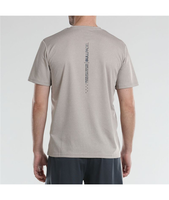 Camiseta de Pádel Bullpadel Afile Piedra Hombre