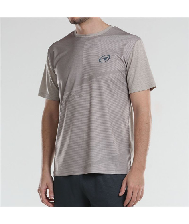 Camiseta de Pádel Bullpadel Afile Piedra Hombre