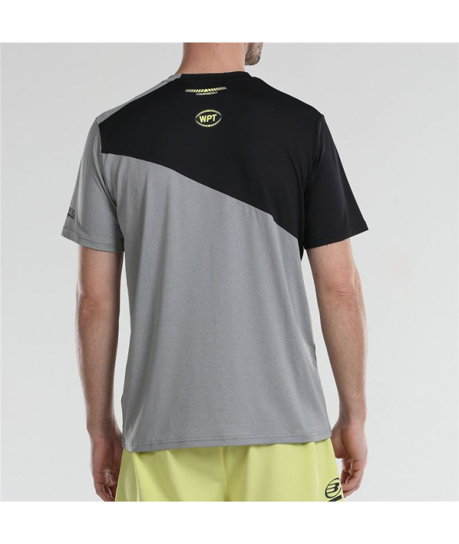 Bullpadel Padel T-Shirt Lucio Gris Homme