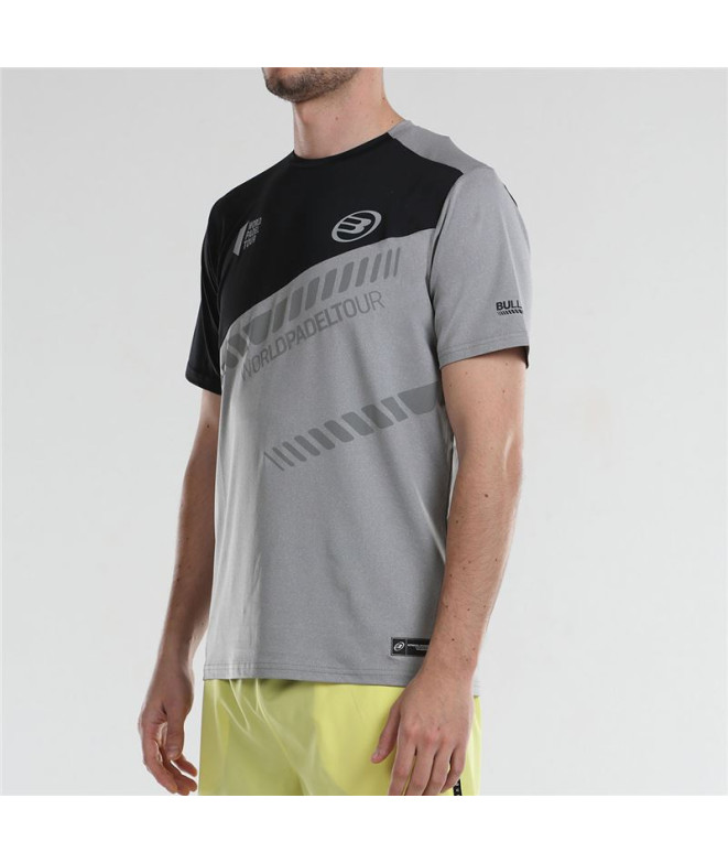 Bullpadel Padel T-Shirt Lucio Gris Homme